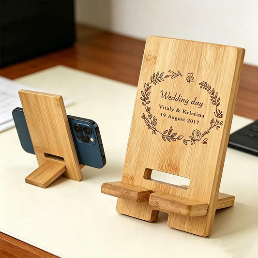 Soporte de Madera para Telefono