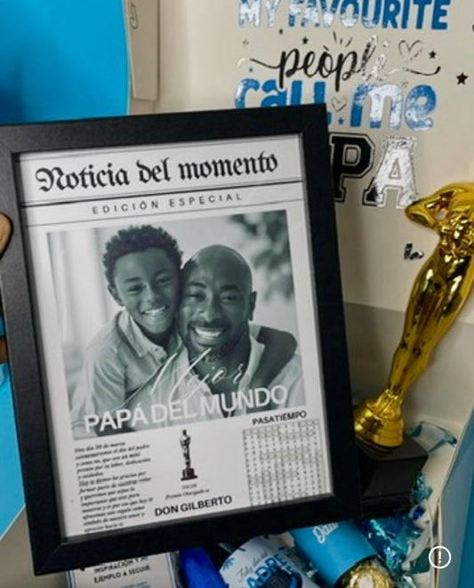 Marco de Foto Negro